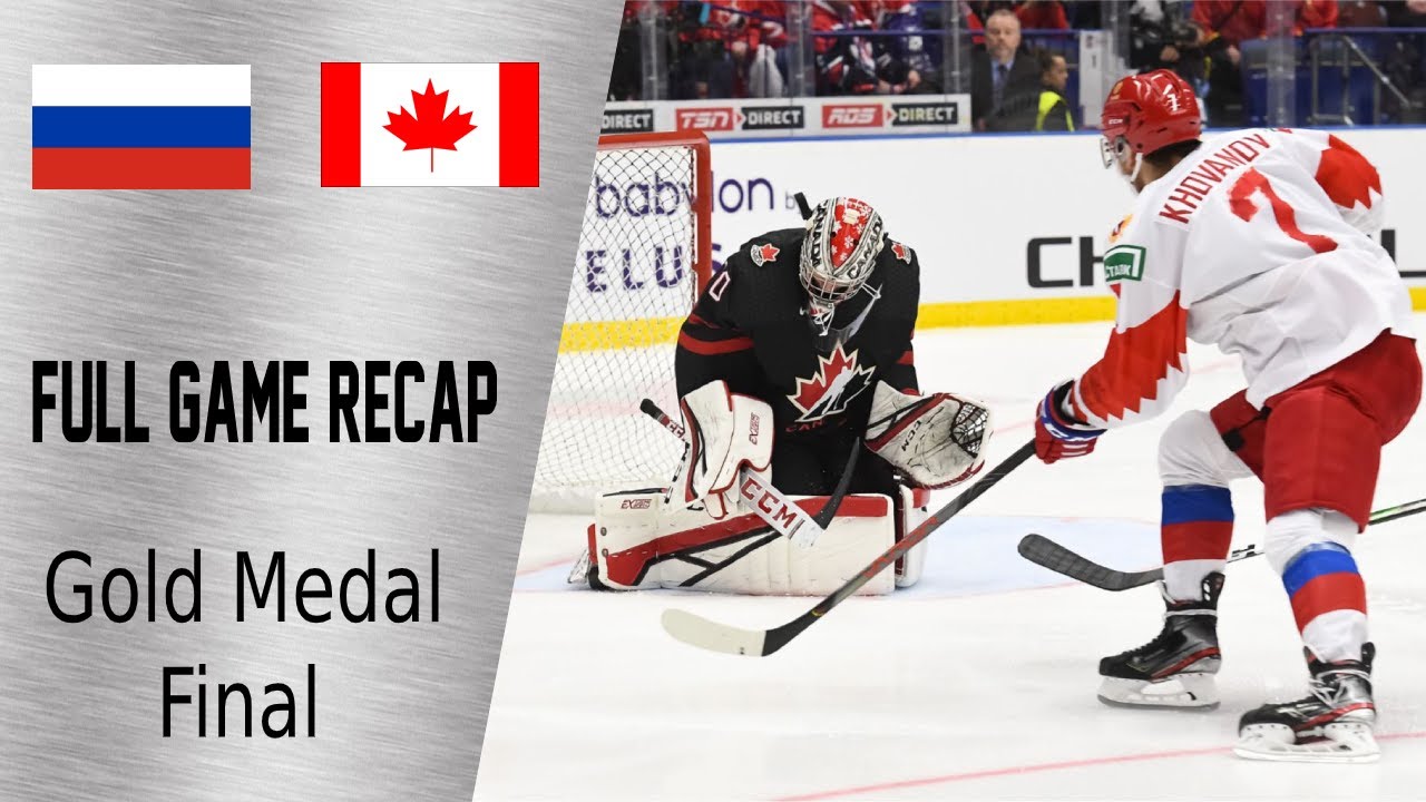 Hockey: Canada vs Russia Gold Medal Highlights | January ...