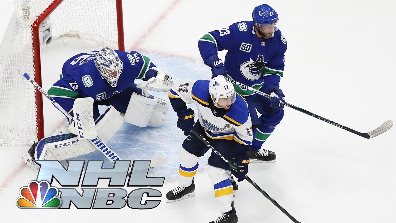 Hockey NHL Stanley Cup First Round Blues vs. Canucks Game 6